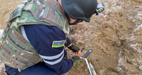 На территории одного из районов Баку обнаружен снаряд