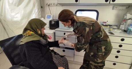 В полевых госпиталях МЧС Азербайджана в Турции медпомощь получили 1 623 человека