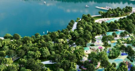 Вокруг озера Ганлы гель будет создан парк
