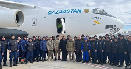 Землетрясение в Турции: казахстанские спасатели одними из первых пришли на помощь братскому народу — Фото+Видео
