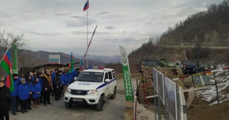 По Лачинской дороге беспрепятственно проехали 11 транспортных средств миротворцев