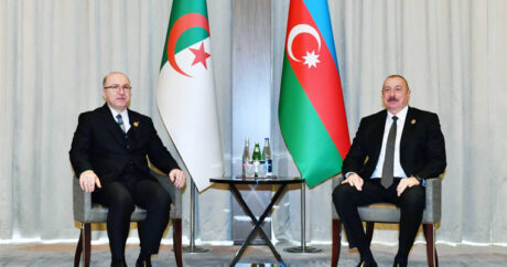 Президент Ильхам Алиев встретился с премьер-министром Алжира