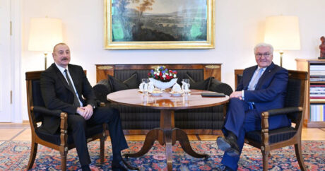 В Берлине состоялась встреча Президента Ильхама Алиева с Президентом Германии Франком-Вальтером Штайнмайером