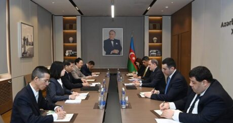 Глава МИД Азербайджана встретился со спецпредставителем Китая по вопросам Евразии