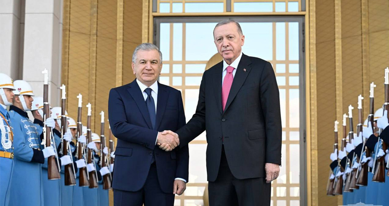 Состоялась встреча лидеров Узбекистана и Турции