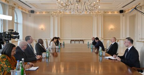 Президент Ильхам Алиев принял делегацию во главе с вице-президентом Кубы