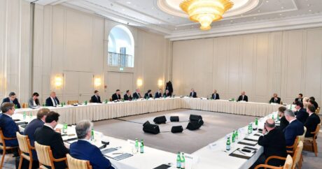 Состоялась встреча Президента Азербайджана с руководителями ведущих компаний Германии