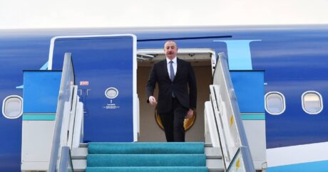 Президент Азербайджана Ильхам Алиев прибыл с визитом в Турцию