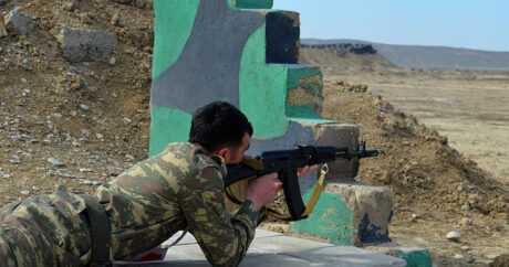 В сухопутных войсках Азербайджана проведено первенство по военизированному кроссу