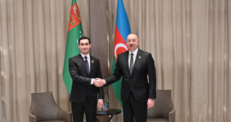 Президент Азербайджана Ильхам Алиев встретился с Президентом Туркменистана