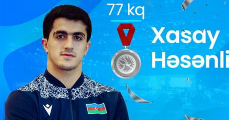 Азербайджанский борец греко-римского стиля стал вторым в Европе