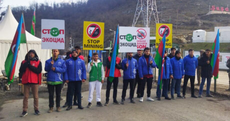Акция протеста на дороге Лачин-Ханкенди длится 107-й день
