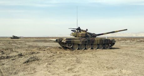 Проверена боеготовность танковых частей Азербайджанской армии