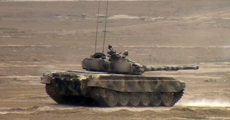 Совершенствуется боевая подготовка танковых подразделений Азербайджанской армии