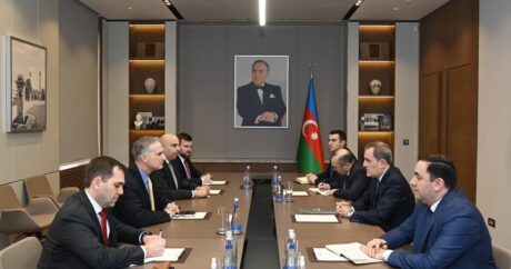 Джейхун Байрамов встретился со старшим советником Госдепартамента США по переговорам на Кавказе