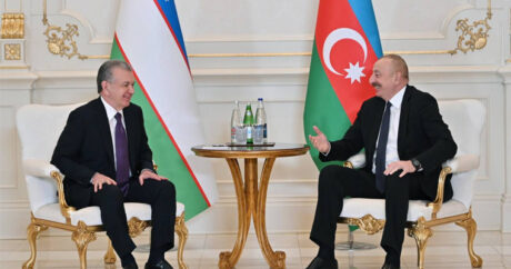 Президент Азербайджана Ильхам Алиев встретился с президентом Узбекистана Шавкатом Мирзиёевым