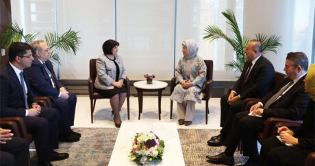 Сахиба Гафарова встретилась с Эмине Эрдоган в рамках спецсессии ООН