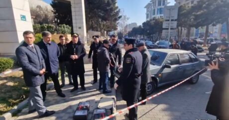 МВД: В связи с вооруженным инцидентом в Баку задержаны три человека