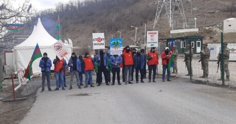 Акция протеста на Лачинской дороге продолжается 88-й день