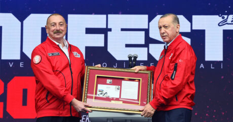 Ильхам Алиев и Реджеп Тайип Эрдоган приняли участие в фестивале «ТЕХНОФЕСТ» в Стамбуле