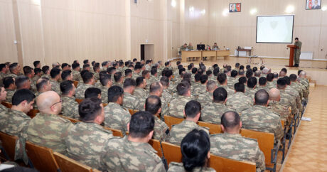 В воинских частях состоялось заседание по итогам первого квартала