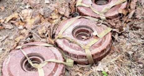 В Лачине обнаружены три противотанковые мины