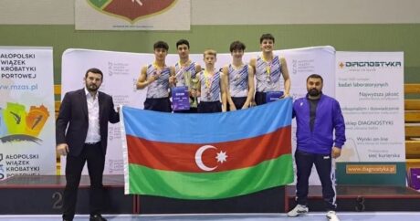 Азербайджанские гимнасты завоевали на международном турнире семь медалей