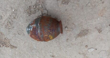 В одном из районов Баку найдены ручные гранаты