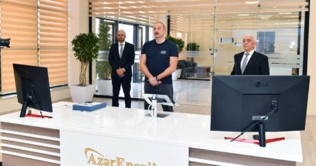 Ильхам Алиев принял участие в открытии энергоузла «Джебраил»
