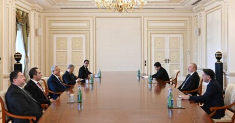 Президент Ильхам Алиев принял председателя Палаты представителей парламента Египта