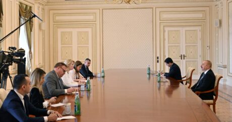 Президент Ильхам Алиев принял председателя парламента Монтенегро
