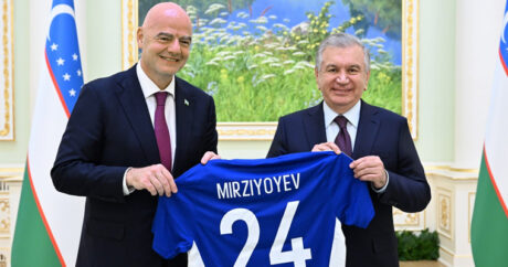 Шавкат Мирзиёев обсудил с главой ФИФА проведение международных турниров в Узбекистане