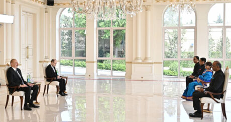 Президент Ильхам Алиев принял верительные грамоты новоназначенного посла Индии
