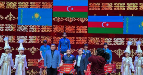 Юные борцы Азербайджана завершили международный турнир с 11 медалями