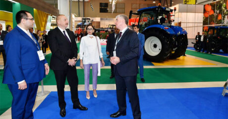 Ильхам Алиев и Мехрибан Алиева ознакомились с XVI выставкой Caspian Agro и XXVIII выставкой InterFood Azerbaijan