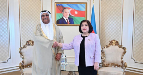 Сахиба Гафарова встретилась с председателем арабского парламента