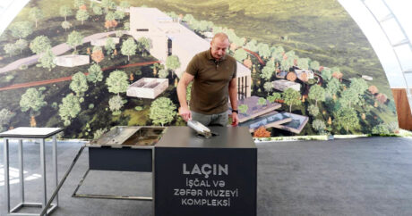 В Лачине заложен фундамент Комплекса музеев Оккупации и Победы