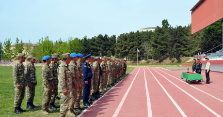 В азербайджанской армии завершились соревнования по военному пятиборью
