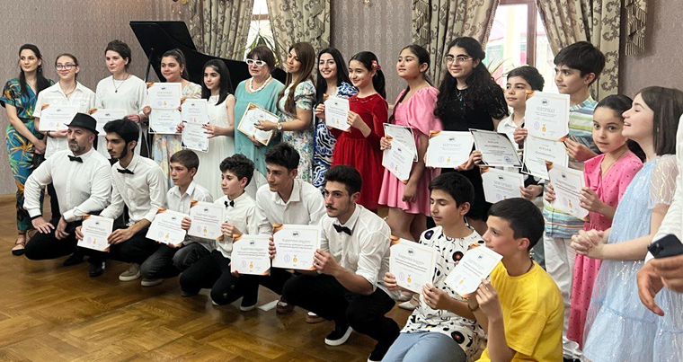 Участники проекта Филармонии «Gənclərə dəstək» выступили в Грузии