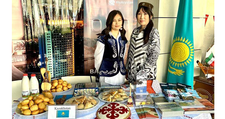 Посольство Казахстана приняло участие в ежегодном фестивале университета АДА