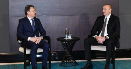 Президент Ильхам Алиев встретился в Кишинэу с премьер-министром Молдовы