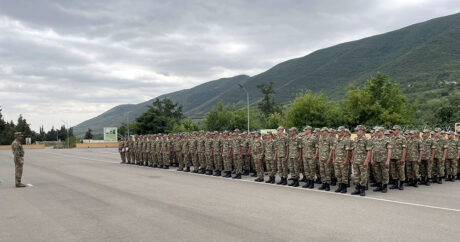 В Азербайджане продолжаются учебные сборы военнообязанных