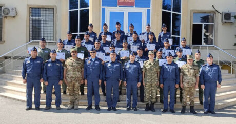 В ВВС состоялась церемония выпуска офицерского курса
