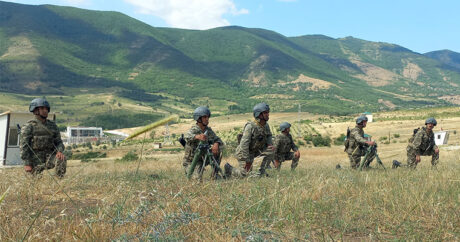 В Азербайджане завершены учебные сборы с военнообязанными — ВИДЕО