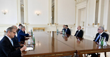 Президент Ильхам Алиев принял президента Международного олимпийского комитета