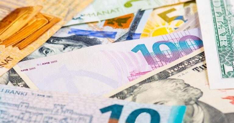 Курсы валют Центрального банка Азербайджана на 8 июня