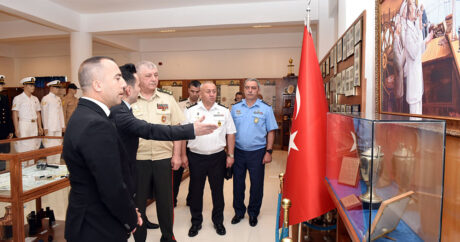 Продолжается визит руководства Национального университета обороны в Турцию