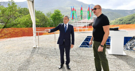 Президент Ильхам Алиев ознакомился с предстоящими работами по реконструкции села Дашалты Шушинского района