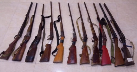У жителей Сабирабада нашли незаконно хранящееся огнестрельное оружие