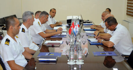 Состоялось 9-е заседание штаба с участием представителей ВМС Азербайджана и Турции